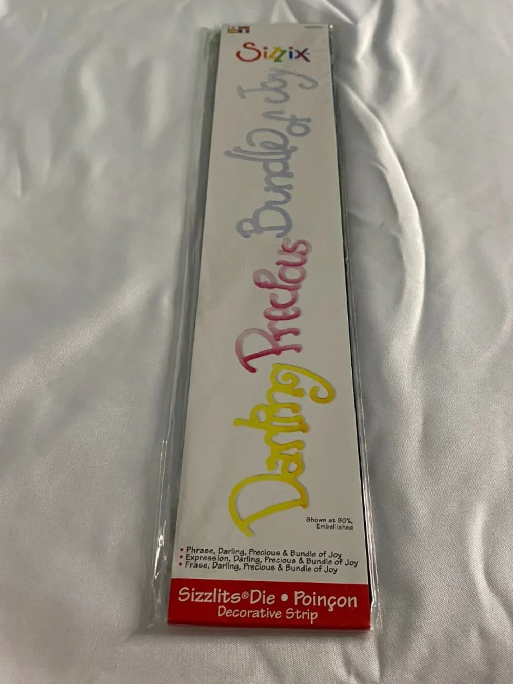 Sizzix Sizzlits Darling Precious Bundle of Joy Decorative Strip Die